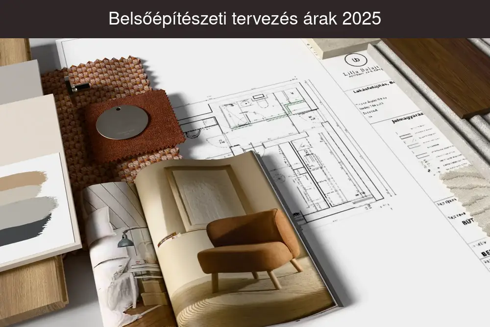 Belsőépítészeti tervezés árak 2025 – minőségi belsőépítész munka