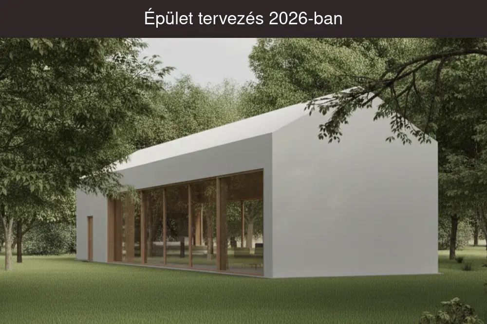 Épület tervezés 2026-ban: szabályok, trendek, költségek